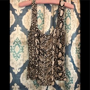 Express Snakeskin Tank